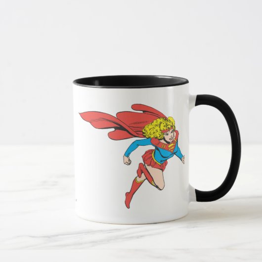 Supergirl springt rechts tasse (Rechts)