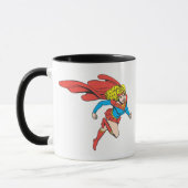 Supergirl springt rechts tasse (Links)