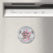 Supergirl Star und Rose Magnet (In Situ (Geschirrspüler))
