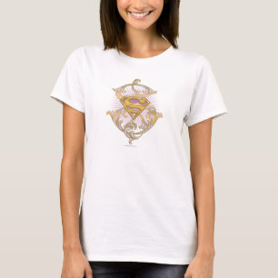 Supergirl-Starbust-Logo T-Shirt