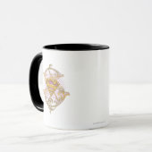 Supergirl-Starbust-Logo Tasse (Vorderseite Links)