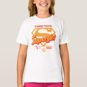 Supergirl stärker als je zuvor Retro-Grafik T-Shirt