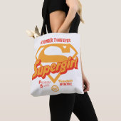 Supergirl stärker als je zuvor Retro Graphic Tasche (Von Nahem)