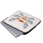 Supergirl Stars S-Shield Laptopschutzhülle (Vorne Knopf)