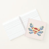 Supergirl Stars S-Shield Notizblock (Innenseite)