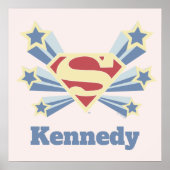 Supergirl Stars S-Shield Poster (Vorne)