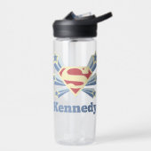 Supergirl Stars S-Shield Trinkflasche (Links)