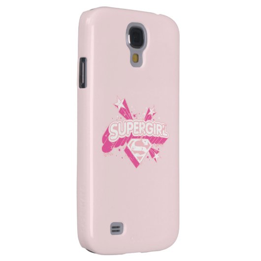 Supergirl Stars und Logos Case-Mate Samsung Galaxy Hülle (Rückseite/rechts)