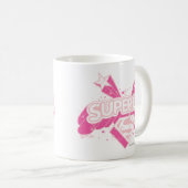 Supergirl Stars und Logos Kaffeetasse (VorderseiteRechts)