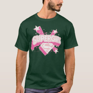 Supergirl Stars und Logos T-Shirt