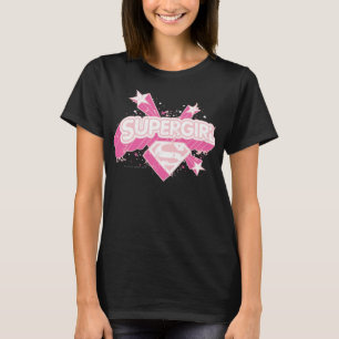 Supergirl Stars und Logos T-Shirt