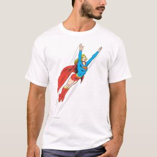 Supergirl steigt hoch an T-Shirt