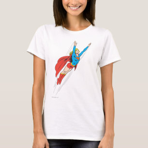 Supergirl steigt hoch an T-Shirt