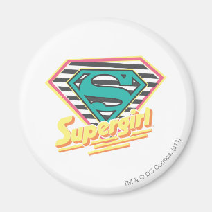 Supergirl Strip Logo Magnet