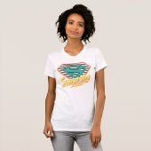 Supergirl Strip Logo T-Shirt (Vorne ganz)