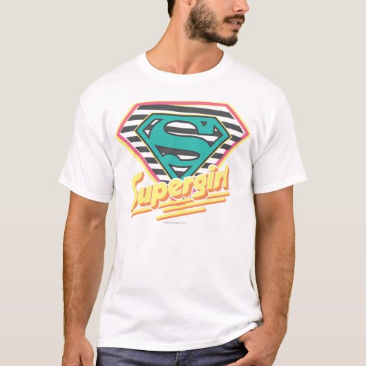 Supergirl Strip Logo T-Shirt (Vorderseite)