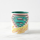 Supergirl Strip Logo Tasse (Zentrum)