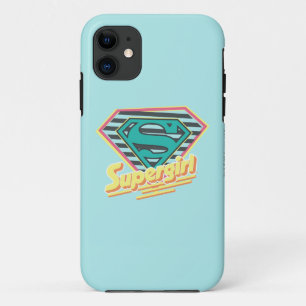 Supergirl Striped Logo Case-Mate iPhone Hülle