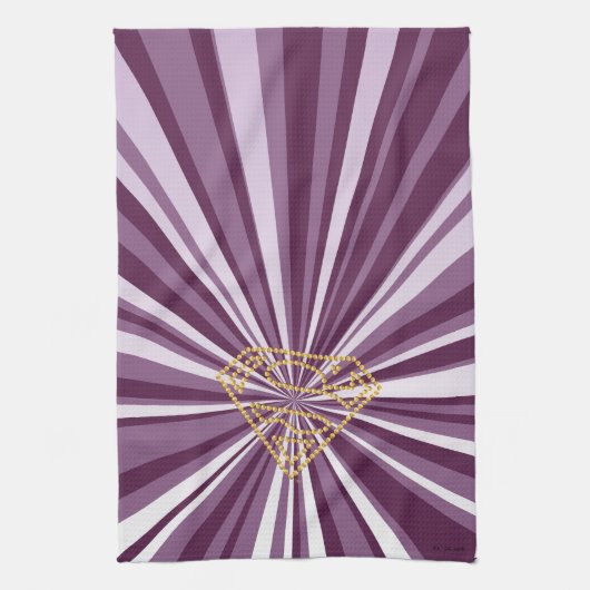 Supergirl Studded S-Shield Geschirrtuch (Vertikal)