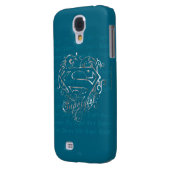 Supergirl Super Fly Super Niedlich Case-Mate Samsung Galaxy Hülle (Rückseite Links)