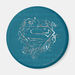 Supergirl Super Fly Super Niedlich Magnet