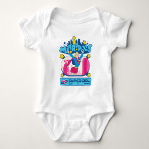 Supergirl Super Pop Frau von Morgen Baby Strampler