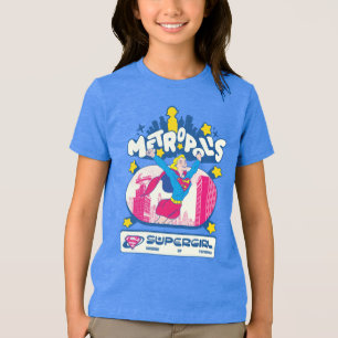 Supergirl Super Pop Frau von Morgen Tri-Blend Shirt