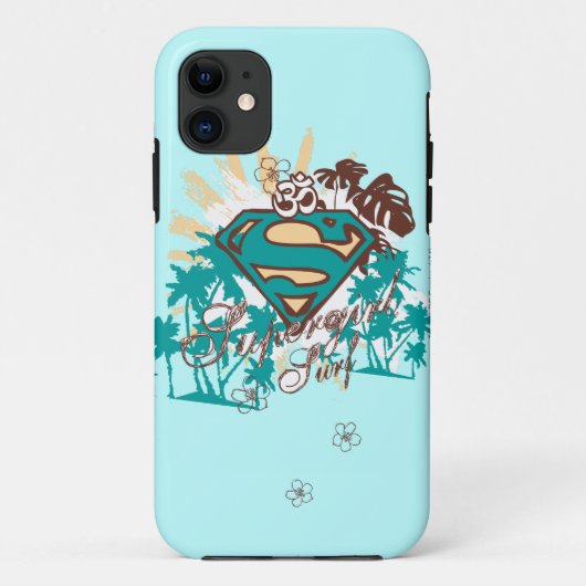 Supergirl Surf Case-Mate iPhone Hülle (Rückseite)
