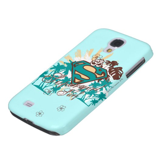 Supergirl Surf Case-Mate Samsung Galaxy Hülle (unten)