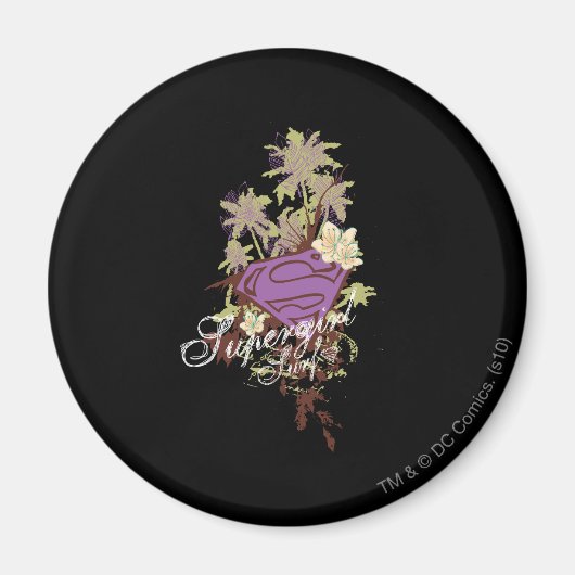 Supergirl Surf Magnet (Vorne)