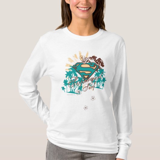 Supergirl Surf T-Shirt (Vorderseite)
