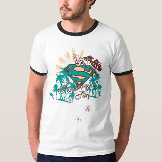 Supergirl Surf T-Shirt (Vorderseite)