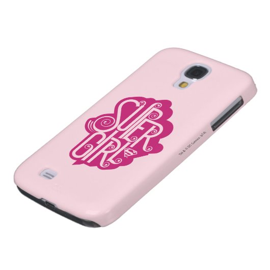 Supergirl Swirl 1 Case-Mate Samsung Galaxy Hülle (unten)