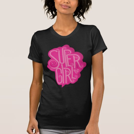 Supergirl Swirl 2 T-Shirt (Vorderseite)