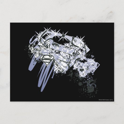 Supergirl Totally Awesome Postkarte (Vorderseite)