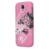 Supergirl Totally Fabulous Case-Mate Samsung Galaxy Hülle (Rückseite Links)