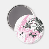 Supergirl Totally Fabulous Magnet (Vorderseite/Rückseite)