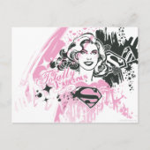 Supergirl Totally Fabulous Postkarte (Vorderseite)