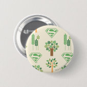 Supergirl Trees Button (Vorne & Hinten)