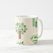 Supergirl Trees Kaffeetasse (VorderseiteRechts)