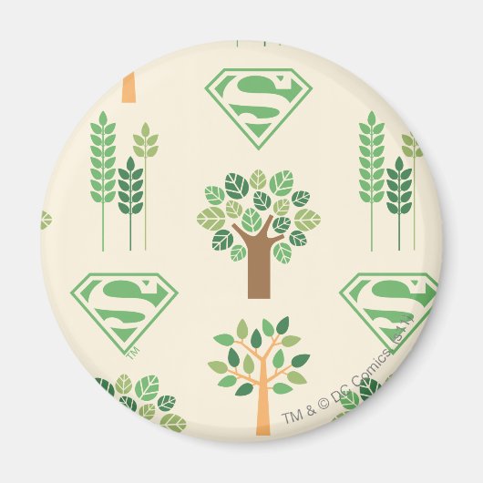 Supergirl Trees Magnet (Vorne)