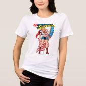 Supergirl Tri-Blend Shirt (Vorderseite)