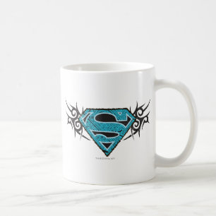 Supergirl-Tribal-Muster-Logo Kaffeetasse