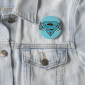 Supergirl Tribal Pattern Logo Button (Beispiel)