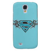 Supergirl Tribal Pattern Logo Case-Mate Samsung Galaxy Hülle (Rückseite)