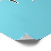 Supergirl Tribal Pattern Logo Poster (Ecke)