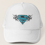 Supergirl Tribal Pattern Logo Truckerkappe (Vorderseite)