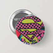 Supergirl X Button (Vorne & Hinten)