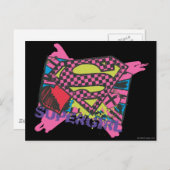 Supergirl X Postkarte (Vorne/Hinten)