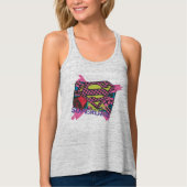 Supergirl X Tank Top (Vorderseite)